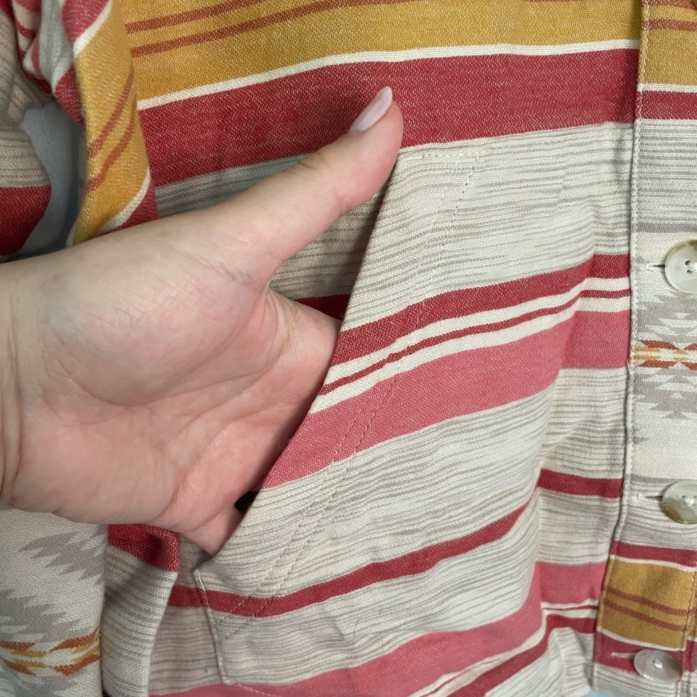Pendleton Striped Hooded Jacket - Picture 4 of 9